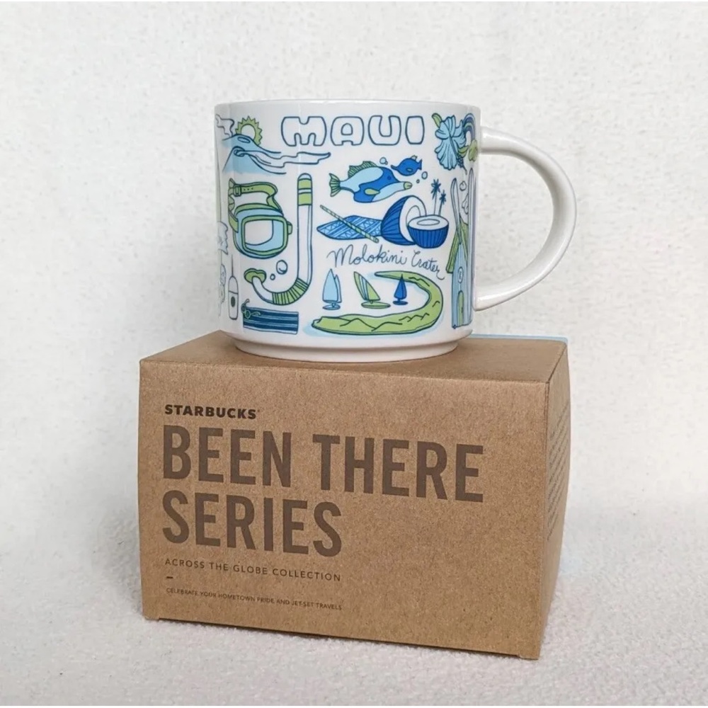 Starbucks MAUI Hawaii  Been There Series Ceramic Cup Mug NIB  Discontinued - Picture 6 of 6